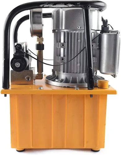 Miniatura 4 de Bomba hidráulica eléctrica de 750 W 10000 PSI Válvula solenoide de doble efecto Bomba hidráulica accionada eléctricamente, unidad de alimentación