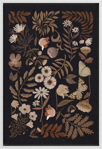 Miniatura 64 de SIGNFORD Lienzo impreso para pared, acuarela, floral, retro, abstracto, naturaleza, desierto, ilustraciones florales botánicas, arte moderno