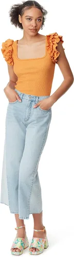 Miniatura 2 de Circus NY Anisa - Camiseta sin mangas de punto con volantes para mujer