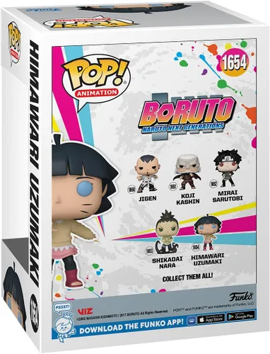 Miniatura 3 de Funko POP! Animation: Boruto - Himawari Uzumaki - 1/6 probabilidades para variante de persecución rara - Boruto: Naruto Next Generations - Figura