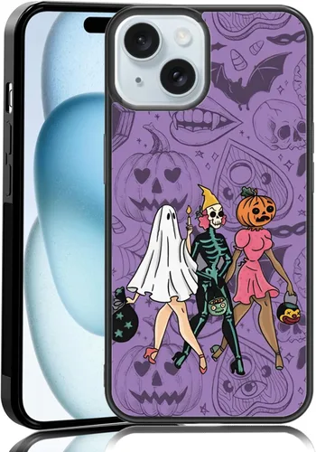 Miniatura 24 de Funda de teléfono de Halloween para mujer, diseño de fantasma, para iPhone 11, TPU a prueba de golpes, funda protectora para iPhone, globo ocular