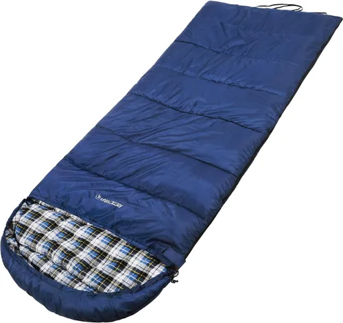 Miniatura 20 de REDCAMP Saco de dormir de franela para adultos, cómodos sacos de dormir de algodón para campamento, mochileros, senderismo, con capucha desmontable