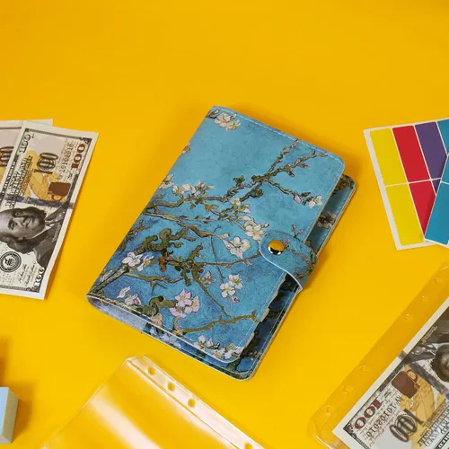 Miniatura 8 de LIZIMANDU Sobres de efectivo para presupuestos, carpeta de presupuesto con 12 planificadores de presupuesto con sobres de efectivo, organizador