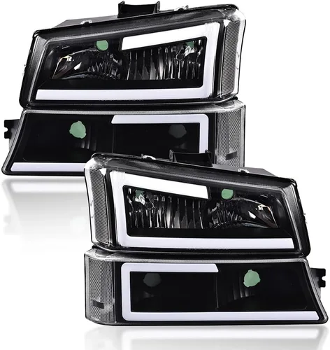 Miniatura 34 de CNNELL Conjunto de faros delanteros compatible con Ford F150 Pickup 2004-2008/Lincoln Mark LT 2006-2008