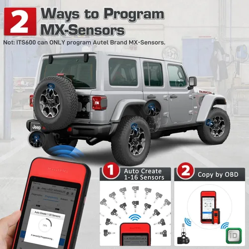 Miniatura 3 de Autel MaxiTPMS ITS600 (E) Herramienta de programación TPMS, 2026 Funciones completas de TPMS como ITS600 Pro Up de TS508WF/ MK808S-TS/ TS900
