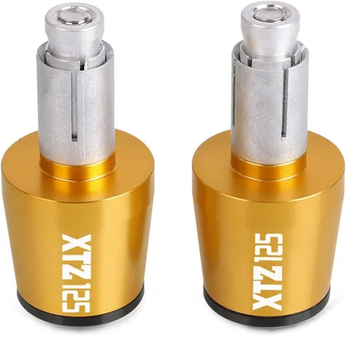 Miniatura 9 de Extremos de barra de manillar de motocicleta para Yamaha XTZ125 XTZ 125 2021 2022 2023 78 pulgadas 0.866 in, tapones antivibración, extremo de mango