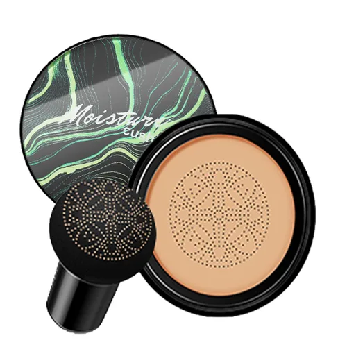 Miniatura 7 de Cojín de aire marrón oscuro, base de cabeza de hongo, 0.71 oz BB Cream Makeup Foundation,Moisturizing Concealer,Long Lasting Full Coverage 3#