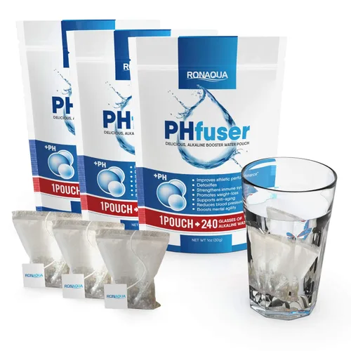 Miniatura 2 de PHfuser Bolsa de filtración de agua alcalina para tu botella, tarro, olla, taza de café/té, jarra, jarra, recipiente – Sistema de purificación
