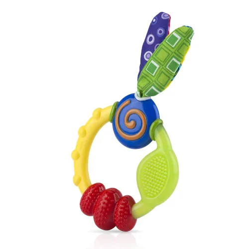 Miniatura 10 de Nuby Wacky - Anillo de dentición, multicolor