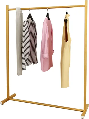 Miniatura 7 de Perchero moderno de metal para ropa, perchero independiente para dormitorio y boutique, fácil de montar, de gran capacidad