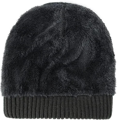 Miniatura 4 de LAPIZAPI Gorro de invierno para hombre con forro polar gorro deportivo para mujer al aire libre