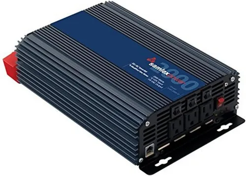 Samlex - Inversor de onda sinusoidal modificada (2000 W, 12 V)