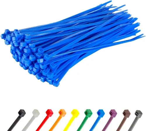 Miniatura 35 de GTSE - Paquete de 100 bridas con cremallera de 20.3 cm, color plateado/gris, 8.06 kg de resistencia, bridas de nailon grises resistentes a los rayos