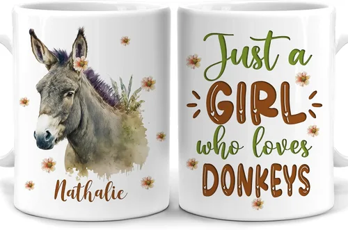 Miniatura 10 de Hyturtle Regalos Personalizados Amante de Ranas - Solo Una Chica Que Ama Las Ranas Taza de Café Personalizada con Nombre en Cerámica de 11oz - Idea