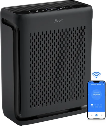 LEVOIT Purificador de aire para el hogar, habitación grande hasta 1073 pies cuadrados con monitor de calidad del aire, AHAM VERIFIDE, WiFi
