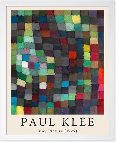 Miniatura 44 de Poster Master Póster vintage de Paul Klee – Impresión retro de cómicos – Arte de dibujo – Arte abstracto – Regalo para hombres y mujeres – Estilo-09