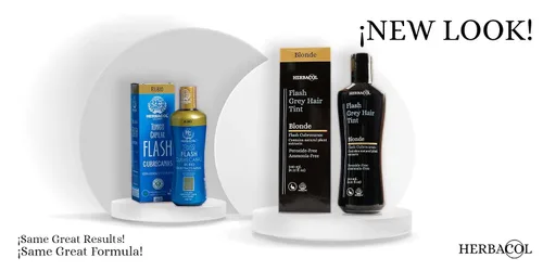 Miniatura 3 de Herbacol Cubierta de cabello gris rubio "Flash" Sin amoníaco ni peróxido Herbacol Rubio "Flash" Cubrecanas Sin Amoniaco ni Peroxido 8.1