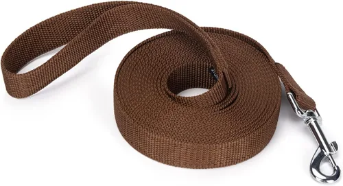 Miniatura 20 de Correa de entrenamiento de nailon resistente y duradera, cuerda de tracción de 1 pulgada de ancho, 6 pies de largo, para perros pequeños y medianos