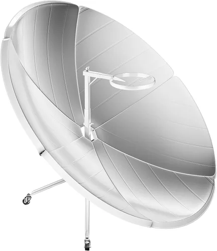 Cocina solar portátil, 1500 W 4.9 ft de diámetro para acampar al aire libre concentrado parabólico plegable cocina para calefacción solar, educación
