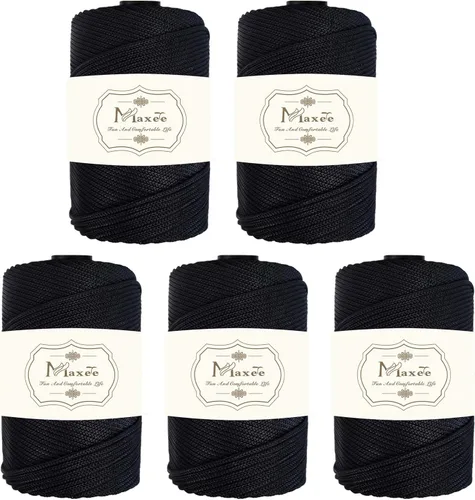 Miniatura 74 de Cordón de macramé premium de poliéster 3 mm × 218 yardas, cordón de macramé 100% polipropileno de 3 mm, ideal para crochet, colgadores de pared, 30