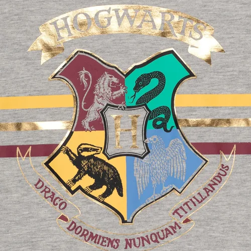 Miniatura 4 de Harry Potter Hogwarts - Conjunto de camiseta y leggings de manga corta con volantes