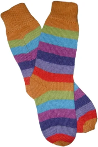 Gamboa Calcetines de alpaca para hombres y mujeres, calcetines de lana a rayas, divertidos calcetines cálidos de invierno, Varios colores