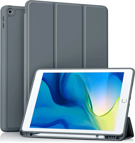 Miniatura 15 de Akkerds - Funda Compatible con iPad de 10.2 Pulgadas 2021/2020/2019, para iPad de 9ª/8ª/7ª Generación con Soporte para Lápiz, Funda Protectora