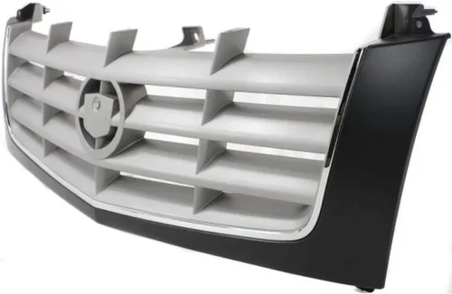 Miniatura 6 de Para Cadillac Escalade/Escalade EXT Grille Assembly 2002 03 04 05 2006 Inserto de barra transversal Carcasa e inserto pintable con inserto