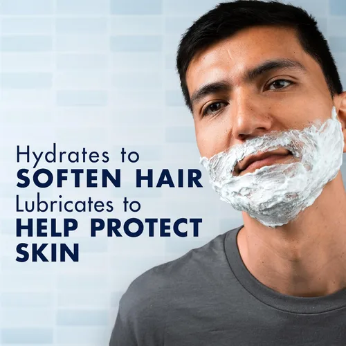 Miniatura 6 de Gillette Gel de afeitado hidratante Series 3X, 6 unidades, 7 onzas cada uno, lubricación para proteger contra la irritación, azul-blanco, 7 onzas