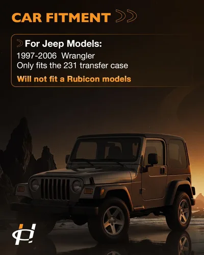 Miniatura 2 de Vínculo de cambio de cable de caja de transferencia de mejora, compatible con Jeep Wrangler TJ 1997-2006, cable resistente, se adapta a la caja