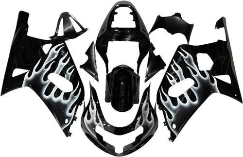 Miniatura 271 de Kit de carenado de inyección azul, negro y blanco para Suzuki GSXR600 GSX750 2006 2007 GSXR 600 GSX-R750 06 07 ABS Carenado de plástico completo