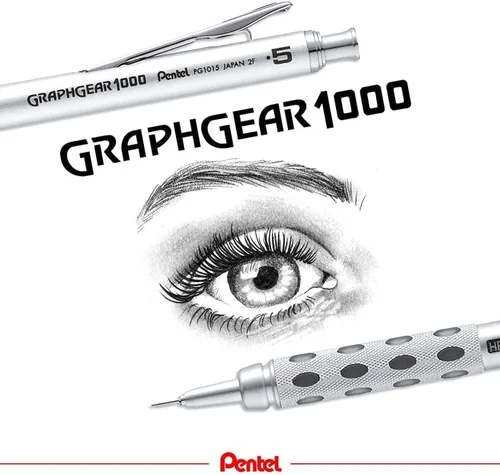 Miniatura 7 de Pentel Graph Gear 1000 - Lápiz de dibujo (0.020 in)