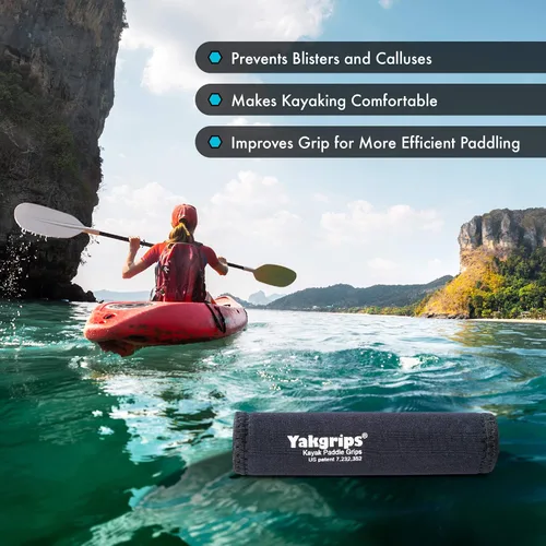 Miniatura 4 de Cascade Creek - Empuñaduras de pala para kayak, accesorios de kayak, agarre antideslizante, prevención de ampollas