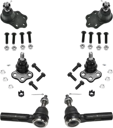 Miniatura 122 de Detroit Axle – Kit de suspensión delantera para Hyundai 2013-2018 Santa Fe 2 enlaces de barra de estabilizador 4 varillas de amarre interiores