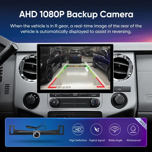 Miniatura 7 de Actualización de radio de coche de 11.5 pulgadas para Ford F150 Car Stereo 2004~2008, F250/F350/450 2008~2016 con CarPlay inalámbrico y Android
