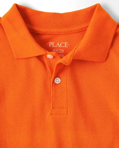 Miniatura 33 de The Children's Place - Polo de piqué de manga corta para niño