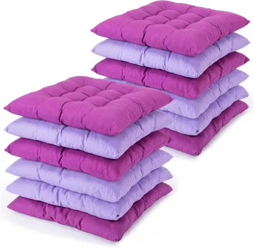 Miniatura 17 de Geetery 12 Piezas de Almohadas de Suelo para Aula, Cojines Cuadrados en Masa para Silla de Piso, Escuela, Jardín de Infantes, Rincón de Lectura