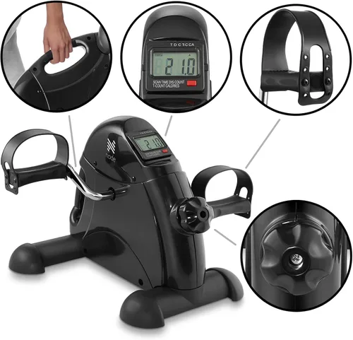 Miniatura 2 de Ejercitador de pedal para bicicleta estática debajo del escritorio