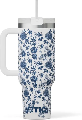 Miniatura 60 de RTIC Vaso Tumbler de Viaje por Carretera de 30 oz con Doble Pared Revestido de Cerámica Aislado Taza Portátil de Café de Viaje de Acero Inoxidable