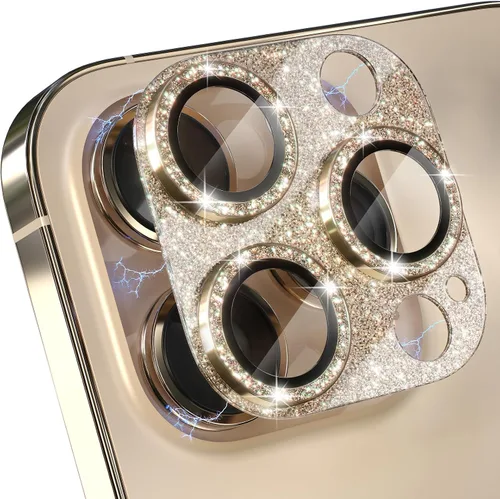 Miniatura 11 de Choiche Protector de lente de cámara para iPhone 14 Pro/iPhone 14 Pro Max, cubierta de cámara brillante con protector de pantalla de lente de vidrio