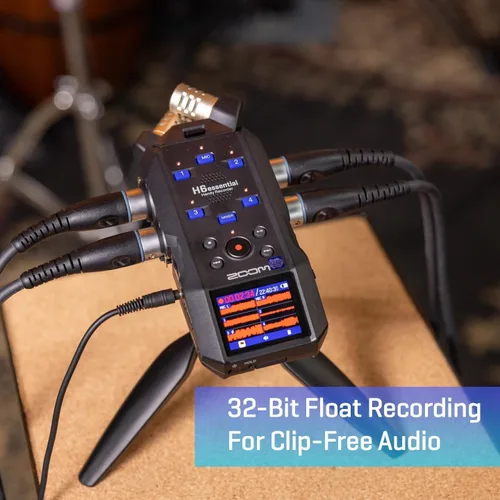 Miniatura 7 de Zoom H6essential - Paquete de grabadora de audio portátil de 6 pistas y 32 bits con parabrisas WSH-4E (H6essential + Parabrisas)