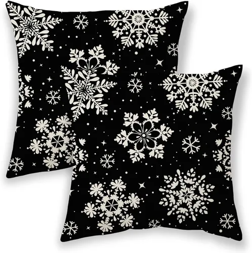 Miniatura 22 de Fundas de almohada de Halloween de 18 x 18 pulgadas, 2 piezas, fundas de almohada decorativas de cuervos en árbol negro para sofá, funda de cojín