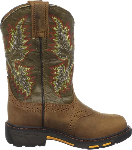 Miniatura 6 de ARIAT Botas de trabajo unisex YTH Workhog Pullon envejecida corteza verde militar