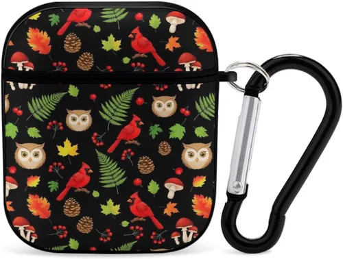 Miniatura 11 de Funda para Apple AirPod 2 y 1 TPU suave compatible con AirPod 2 y 7 con diseño de bandera estadounidense Pattern1081