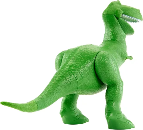 Miniatura 8 de Mattel DisneyPixar Toy Story 4 True Talkers Figura Rex, 7.8 in / 19.81 cm de altura Posable, Figura de personaje parlante con apariencia auténtica