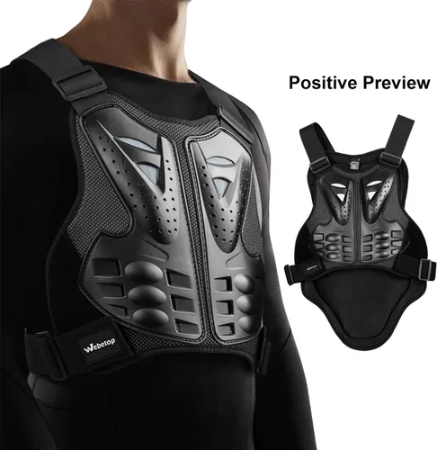 Miniatura 3 de Webetop Protector de pecho ATV para adultos, chalecos de motocicleta para hombres, motocross, bicicleta de montaña, todoterreno, carreras