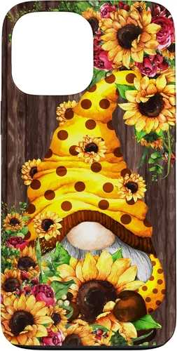 Miniatura 24 de Yellow Sunflower Gnome for Women Cute Summer Flower Pattern Case for iPhone 17