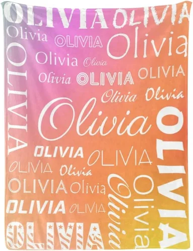 Miniatura 16 de Manta de bebé personalizada con nombre, manta personalizada con nombre, manta personalizada para adultos, niños, cumpleaños, Navidad, Día