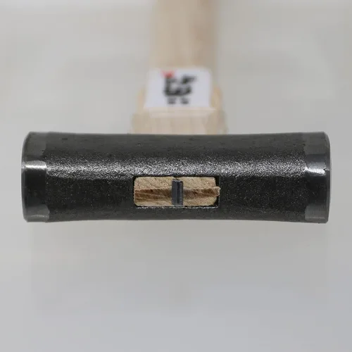 Miniatura 2 de KAKURI Martillo carpintero GENNO 16 oz (450 g) Mango de madera de ciprés japonés, herramienta de martillo para carpintería para cincel, plano, Plata