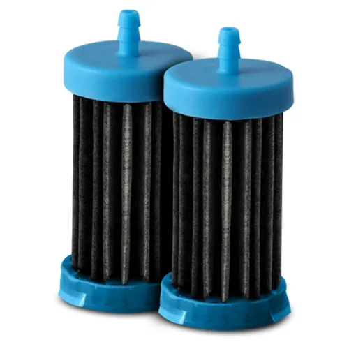 Filtro de agua de repuesto para sistema de filtración de agua de encimera de jarra, elimina elementos no deseados transmitidos por el agua,